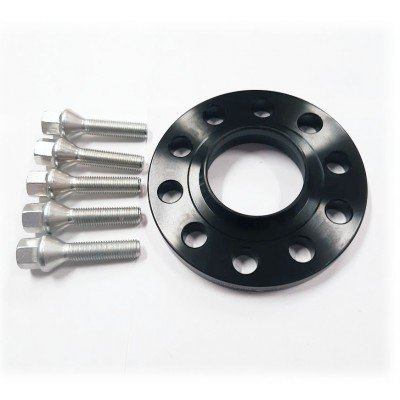 Wheel spacer  Opel, SAAB, Volvo, Alfa Romeo, Peugeot 5x108/5x110 | 18mm | 65.1 | Black edition