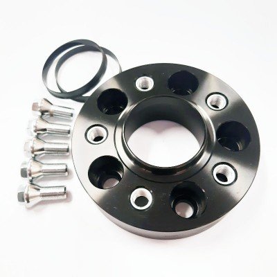 Dystans koła do BMW 5x120 | 35mm | 74.1/72.6 | 14x1.5 | przykręcany | czarna seria