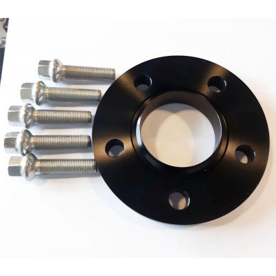 Wheel spacer  MB W210,W203,W140,CLK,SLK priekiui |front axle| 5x112 | 20mm | 66.56 | Black edition