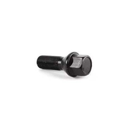 Wheel bolt M14x1.5x25 Conical H17 Black