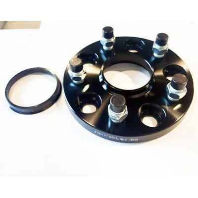 Dystans koła do Tesla, BYD 5x120 | 17mm | 72.6/64.1 | 14x1.5 | przykręcany | czarna seria