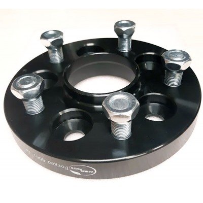 PCD change adapter from 5x108(auto) - to 5x120(wheel) | 20mm | 67.1/65.1 | Black edition | 14x1.5