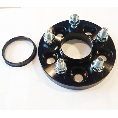 Adaptery zmieniające rozstaw śrub z 5x100(piasta) na 5x108(koło) | 18mm | 57.1/63.4 | 12x1.5 | czarna seria