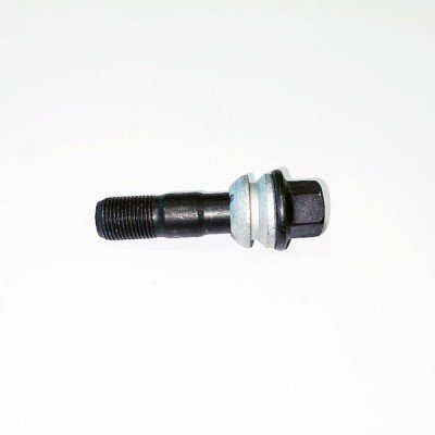 Wheel bolt with washer M15x1.25x44 Ball seat H17 Black R14