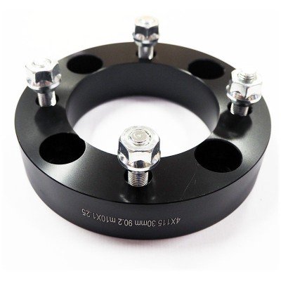 ATV Wheel adapter  Arctic Cat 4x115 | 30mm | 90.2 | Black edition | 10x1.25
