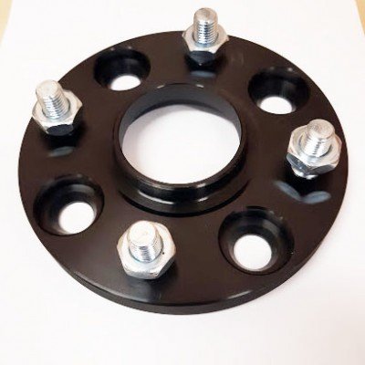 Wheel adapter hubcentric Honda, Hyunday, Nissan 4x114.3 | 15mm | 67.1/60.1 | 12x1.5 | Black edition