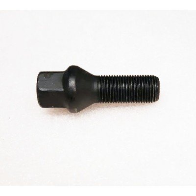 Wheel bolt M12x1.25x33 Conical H17 Black
