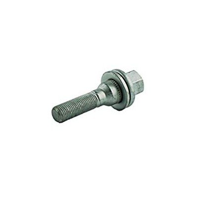 Wheel bolt Peugeot M12x1.25x36 Flat H17 Silver