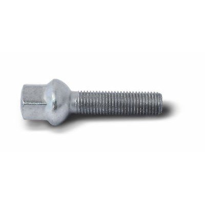 Wheel bolt M12x1.5x43 Ball seat H17 Silver R12