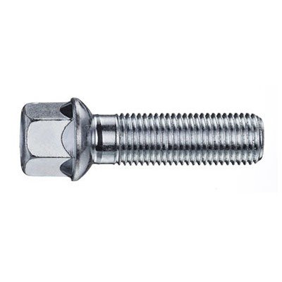 Wheel bolt M14x1.5x47 Ball seat H17 Silver R13